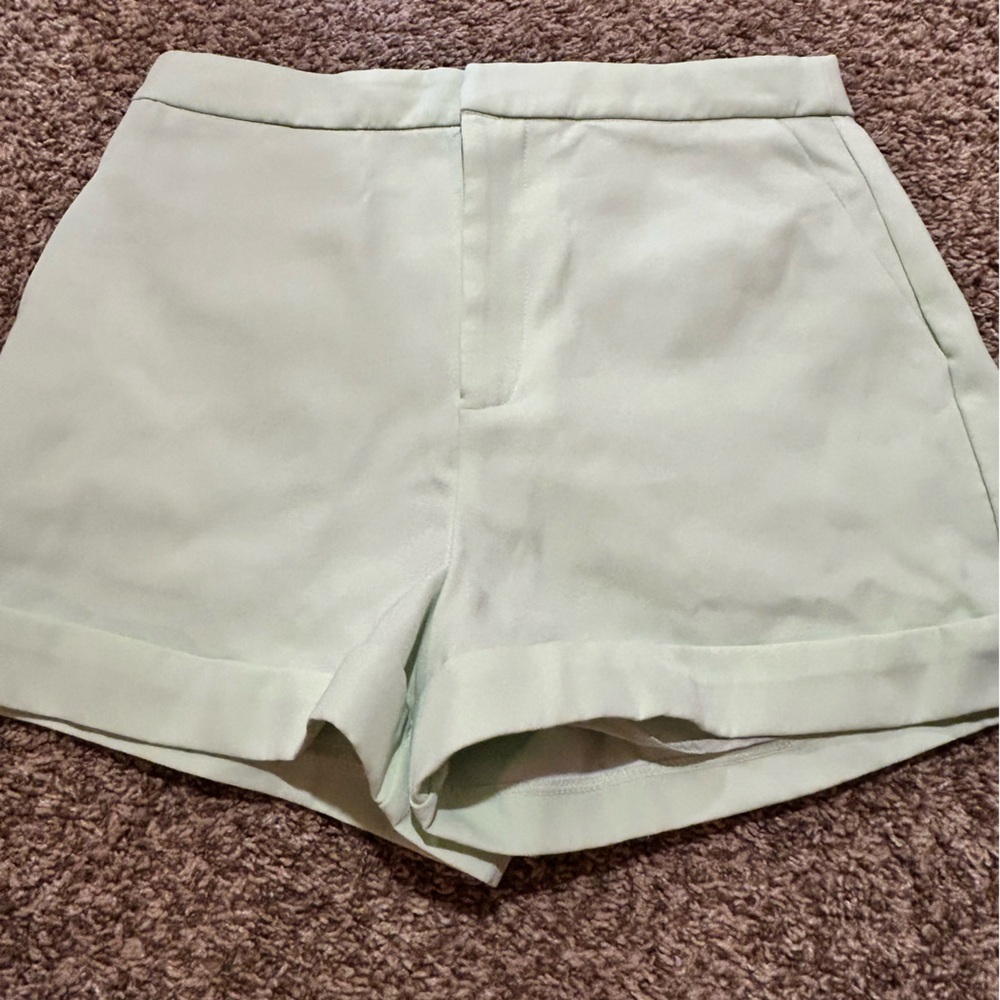Green shorts